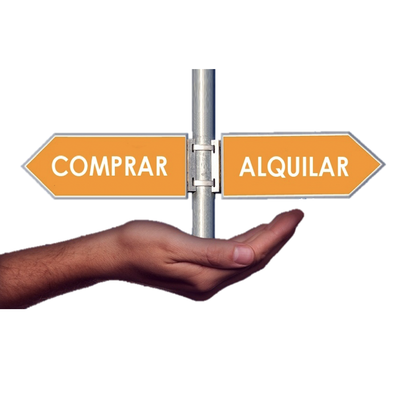 ¿Compras o alquilas?